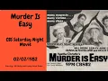 Murder is Easy 1982 CBS Saturday Night Movie