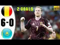 Download Lagu Belgium vs Kazakhstan 6-0 Highlights \u0026 All Goals 2025 🔥 Kevin De Bruyne 2 Goals