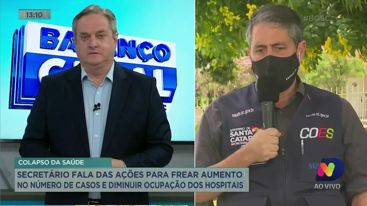 Secretário de Estado da Saúde fala sobre situação da região Sul na pandemia
