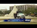 Crews remove Sandi tree from downtown West Palm Beach