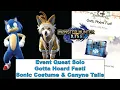 MH Rise Event Quest Solo - Gotta Hoard Fast Sonic Costume Canyne Tails Layered Armor