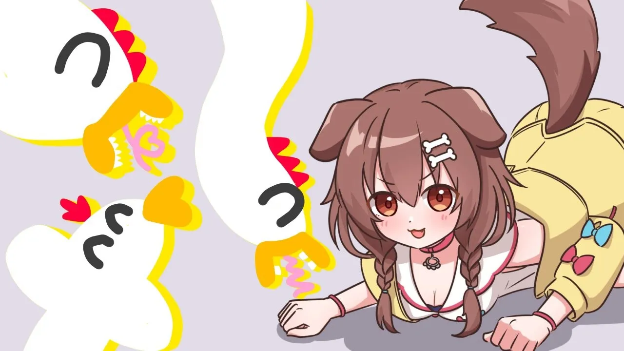 【Chicken Feet】ニワトリから逃げるホラゲー！？絶対怖くないので叫ばないです！！【戌神ころね/ホロライブ】