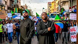 Diamond Platnumz Ft Rayvanny Tunapigania Amani Official Music Video 