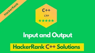 HackerRank Input and Output problem solution in C C problems solutions Programmingoneonone