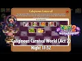 Lagu PvZ2 Reflourished - Caliginous Carnival World (Act 2), Night 17-32 - Gameplay