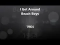 Lyrics~I Get Around-Beach Boys