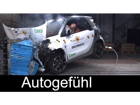 Download MP3 Smart fortwo \u0026 Smart forfour 2015 crash test 4/5 stars - Autogefühl