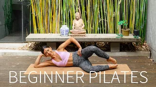 25 MIN FULL BODY PILATES WORKOUT FOR BEGINNERS No Equipment 