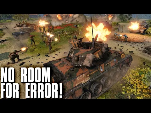 No Room for Error! | Company of Heroes 3 - 1v1 CAST