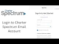 How to Login to Charter Email Account 2022 Spectrum net Login Sign In Charter net