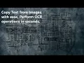 Copying text from an image Python