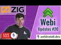 Live Coding Hangout Webi Updates Zig for Windows and other updates