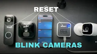 Reset Blink Cameras Outdoor Mini Doorbell Sync Module