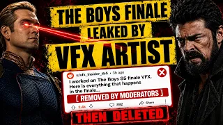 the boys finale leaked by vfx artist butcher kills homelander the boys season 5 episode 8 leaked