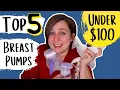 Top 5 Breast Pumps UNDER 100 Best Cheap Breast Pumps