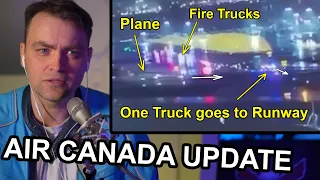 This New Video Shows Everything | AIR CANADA Collision Update