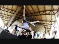Acro Yoga Tutorial - How to straddle cannonball mount