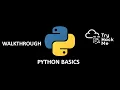 TRYHACKME Python Basics 2021