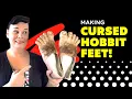 Making Slightly Unhinged Hobbit Feet For Cosplay