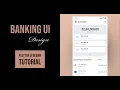 Banking App UI using flutter