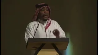 معلقة الاعتدال السعودي للشاعر   يحيى رياني  ألقاها  بحضور الأمير خالد الفيصل والامير تركي الفيصل دندنها