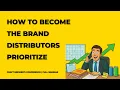 How to Make Your Beverage Brand a Distributor Priority Full CBC Seminar by Shane Lohman