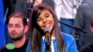 صاحبة السعادة أداء مبدع من نور في غناء الفيسبوك 