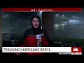 5 00 A M UPDATE Bands of Hurricane Beryl lash Angelton Texas NBCDFW