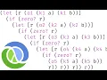Clojure macros by example recursive comparison chaining