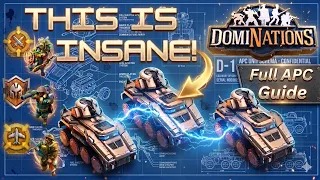 استراتژی حمله جدید و دیوانه وار نفربرهای زرهی کامل  این تسلط دارد   ائتلاف های جدید                دندنها