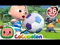 Download Lagu The Soccer (Football) Song + More Nursery Rhymes \u0026 Kids Songs - CoComelon