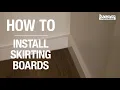 How To Install Skirting Boards - Bunnings Warehouse