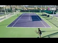 Madison Keys Practicing With Bjorn Fratangelo Indian Wells 2026