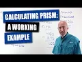 How To Calculate Prism A Working Example Using Prentice s Rule