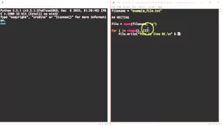 Reading and Writing to files in Python Part 1