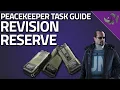 Revision Reserve - Peacekeeper Task Guide