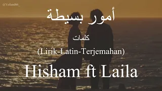  hal mudah hisham ft laila lirik latin terjemah 