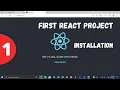 Build your restaurant app using react js Installation