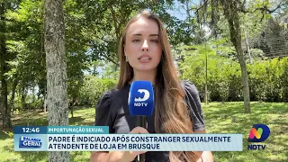 Padre é indiciado por importunação sexual em loja de Brusque