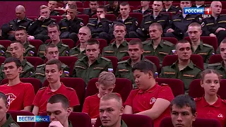 Омские призывники сегодня отправились служить в разные воинские части