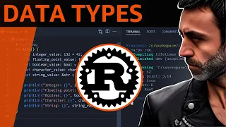 Data Types in Rust - Full Crash Rust Tutorial for Beginners