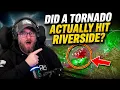 Did radar catch a tornado in Riverside