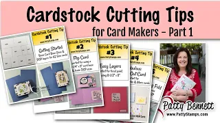 Cardstock Cutting Tips for Card Makers Part 1