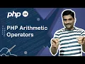 PHP Arithmetic Operators - PHP Tutorial 26