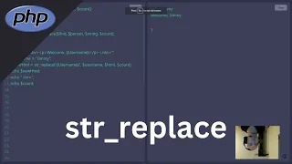 PHP str - replace