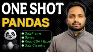 Pandas Tutorial for Beginners One Shot Full Course Learn Data Analysis with Python Pandas