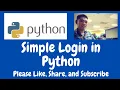 Simple Login in Python