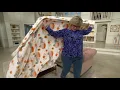 Berkshire Blanket Super Oversized 60x80 Harvest Halloween Throw on QVC