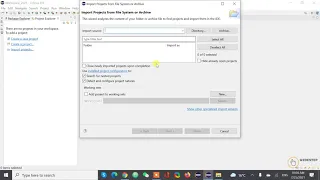 How to import an existing Java Project in Eclipse 2021 update