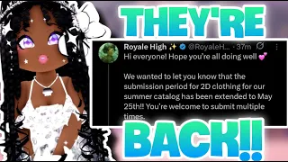 THE VALKS ARE BACK